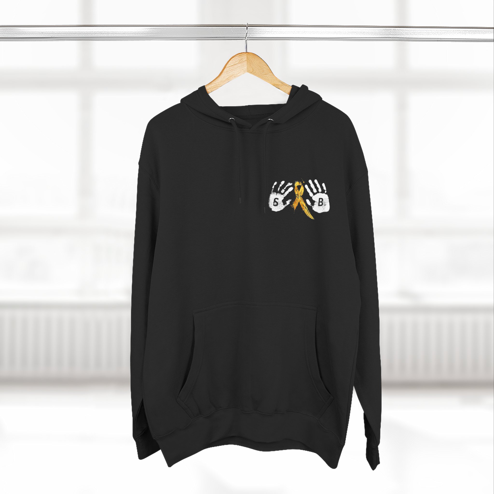 Three-Panel Fleece Hoodie - Image 12