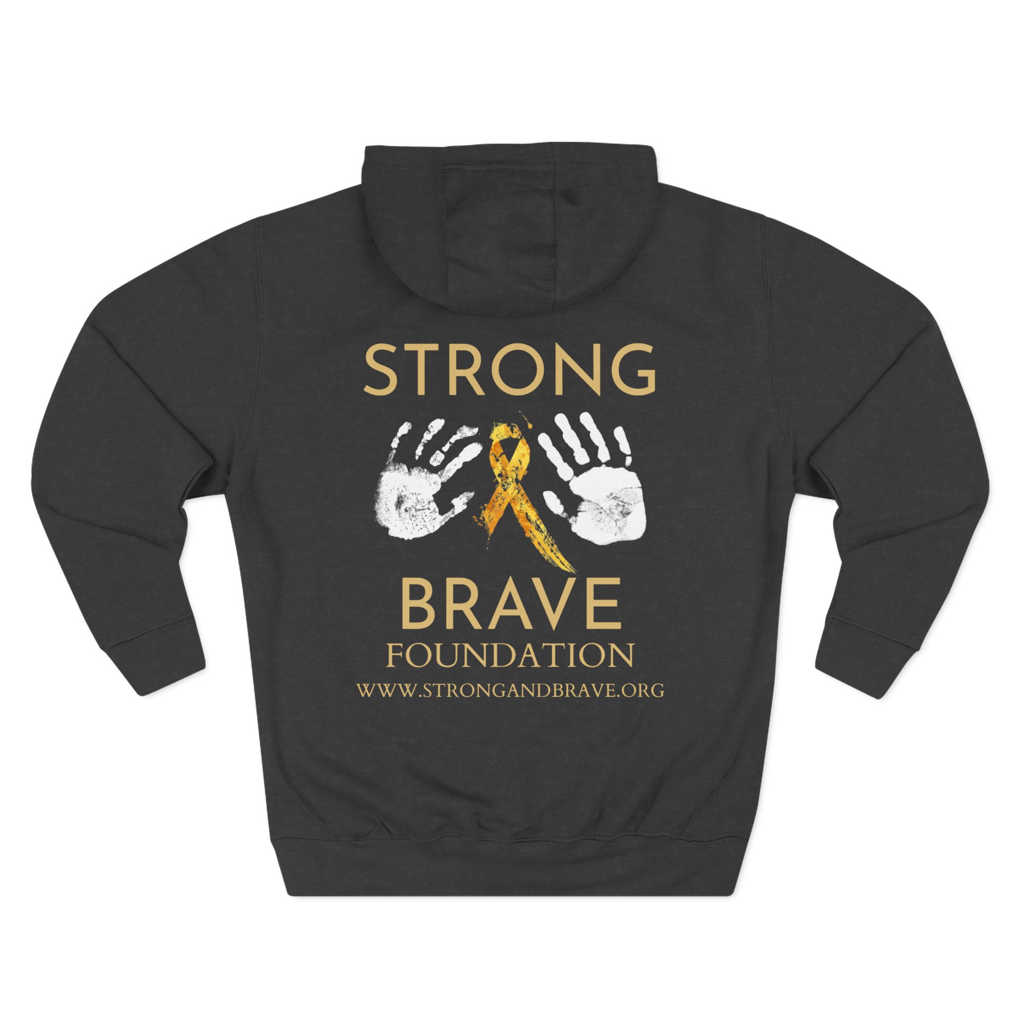 Hope Ribbon Hoodie — Awareness Ribbon Fleece Pullover - Image 11