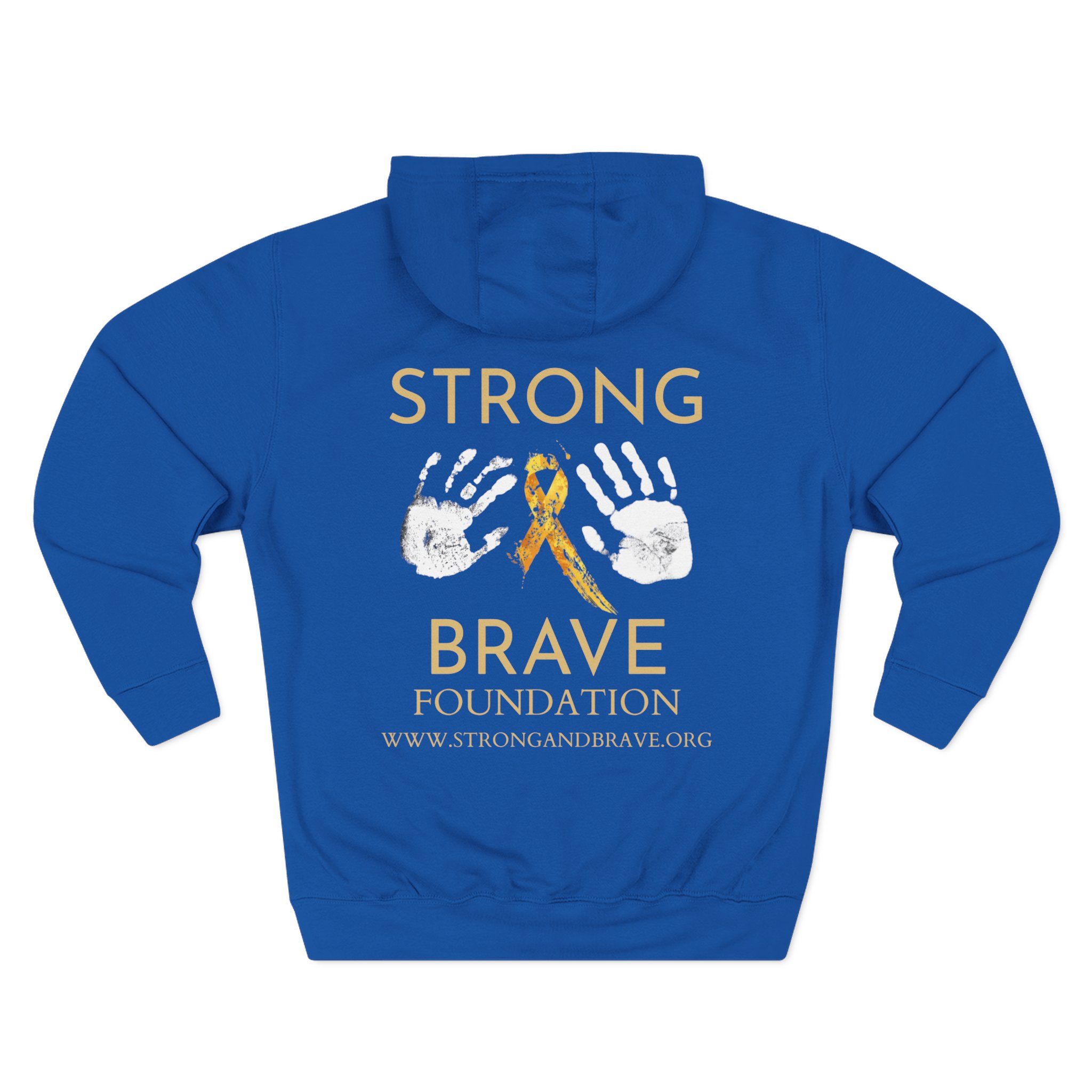 Hope Ribbon Hoodie — Awareness Ribbon Fleece Pullover - Image 7