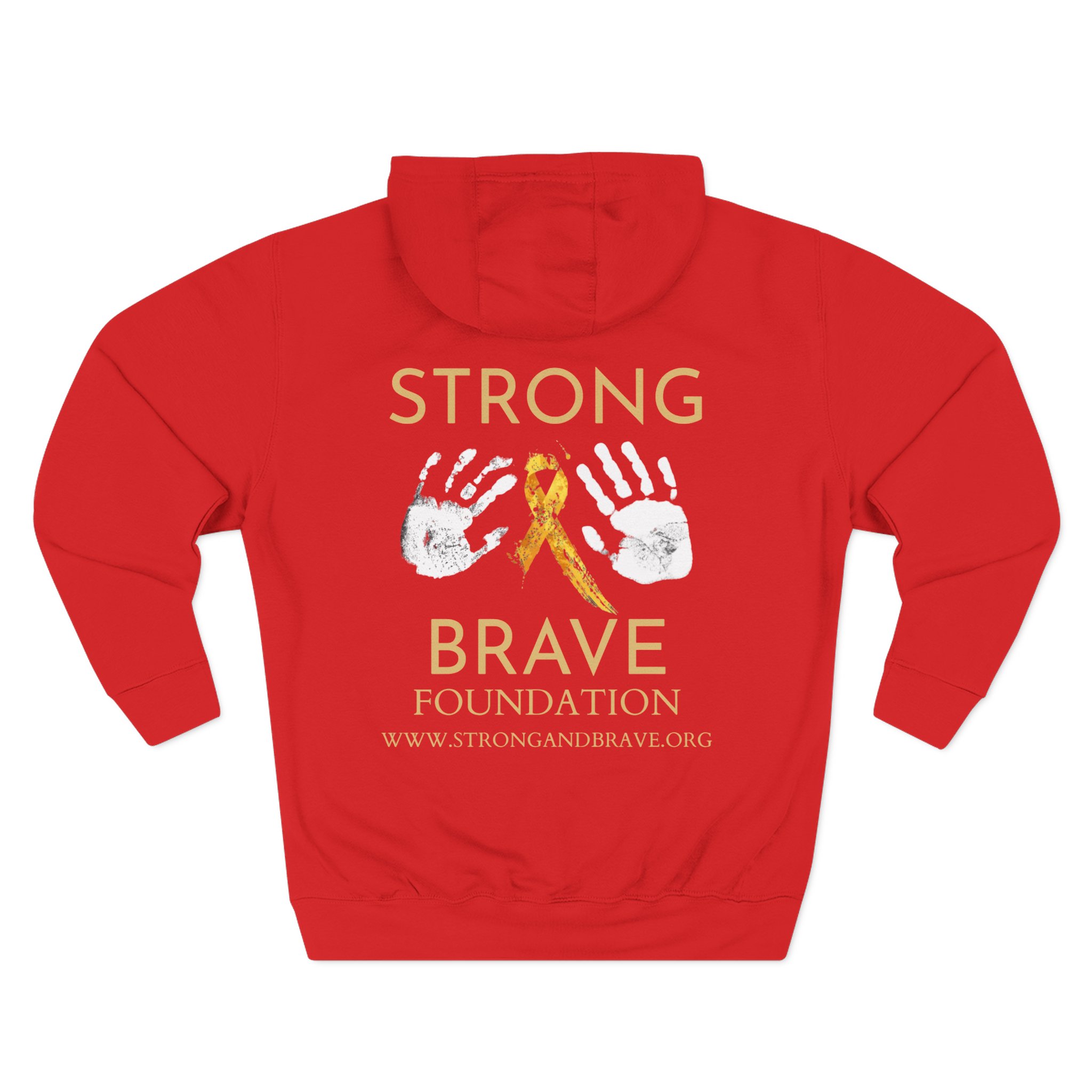 Hope Ribbon Hoodie — Awareness Ribbon Fleece Pullover - Image 26