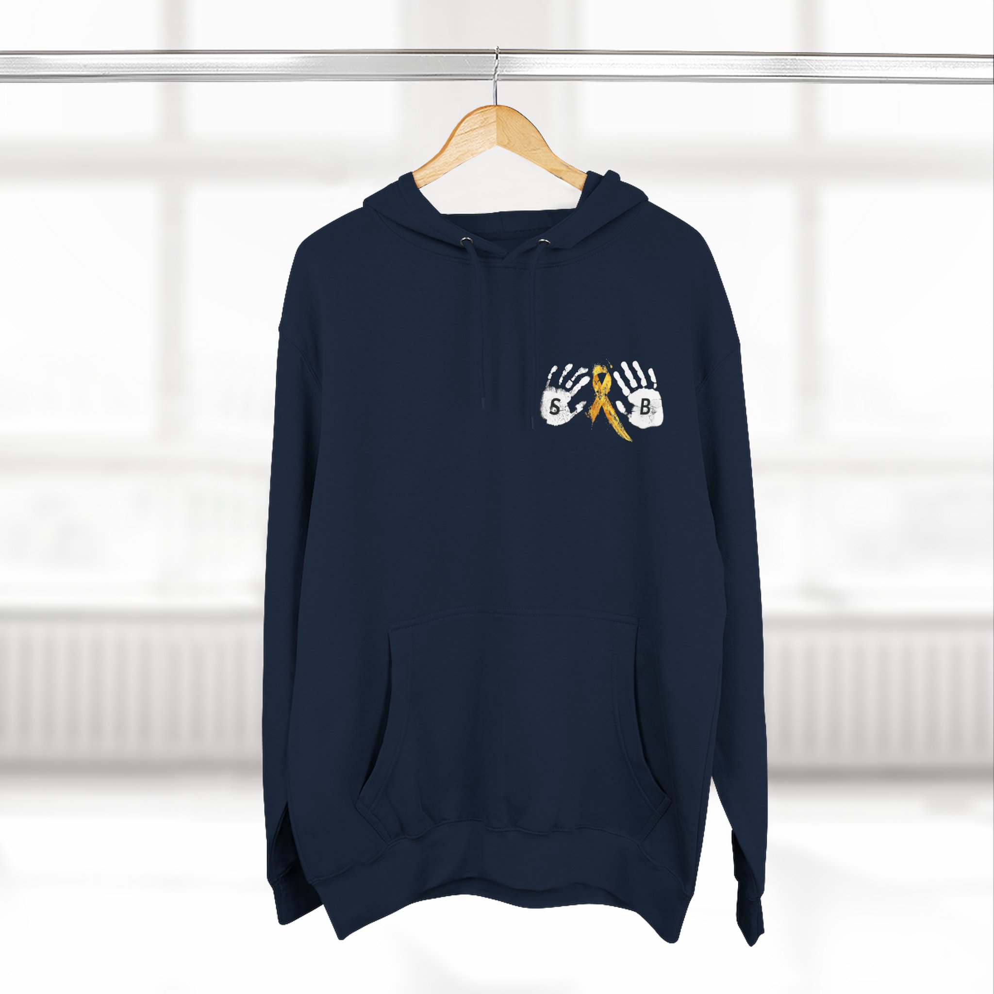 Three-Panel Fleece Hoodie - Image 16