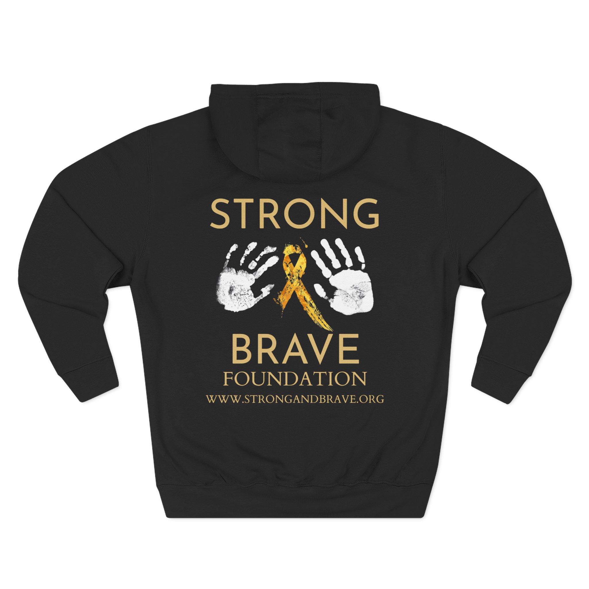 Hope Ribbon Hoodie — Awareness Ribbon Fleece Pullover - Image 15
