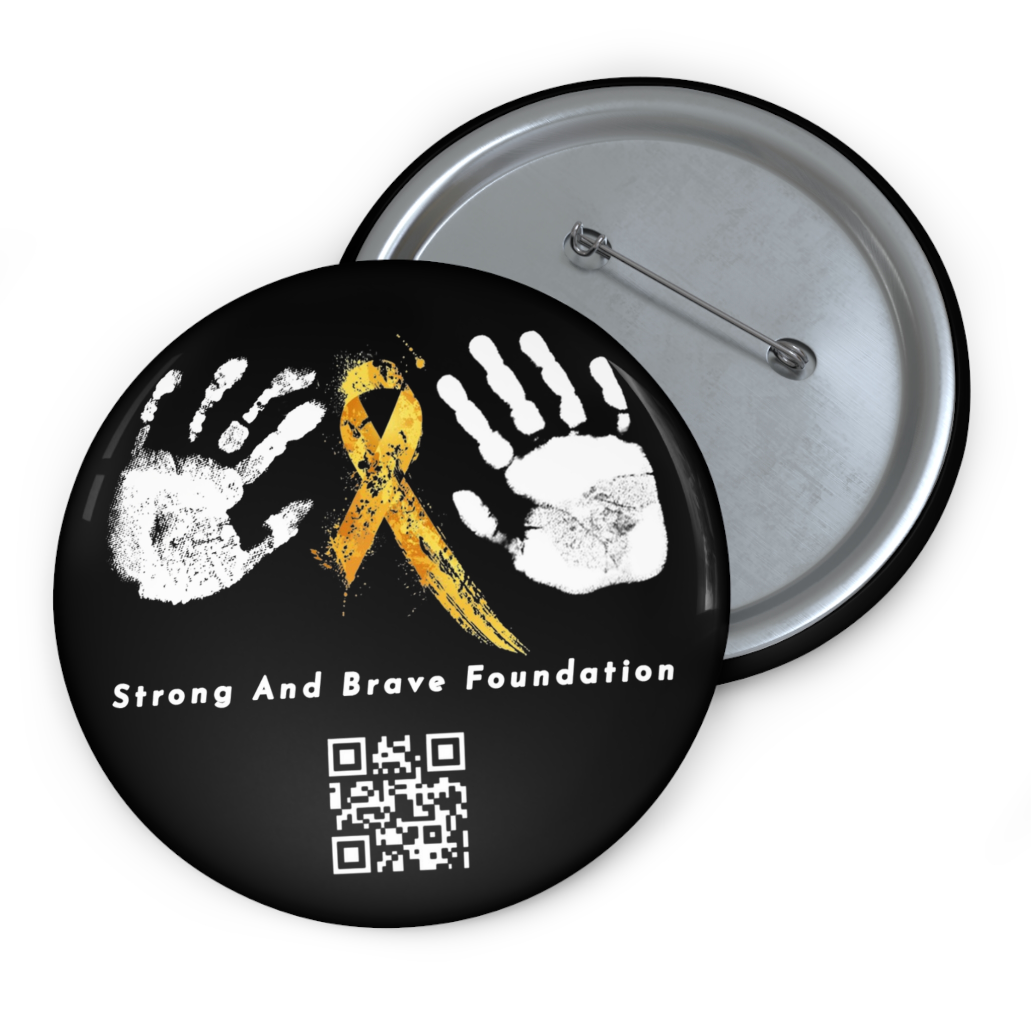 Hand Print -TSABF- Pin Buttons - Image 5