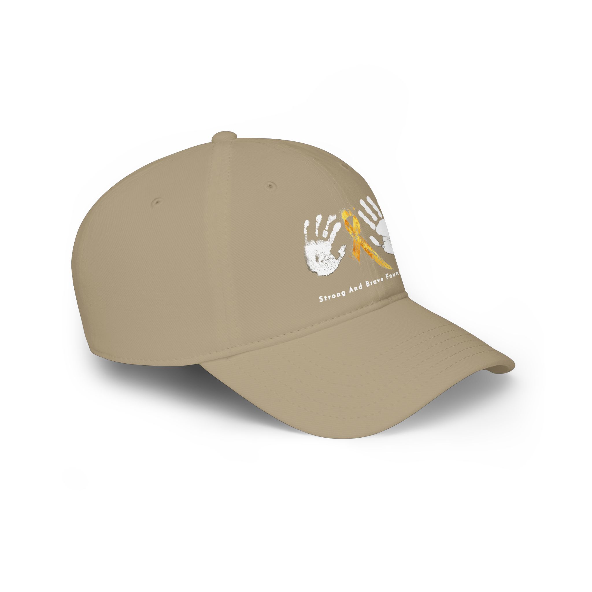 Low Profile Strong and Brave - Baseball Cap - Image 3