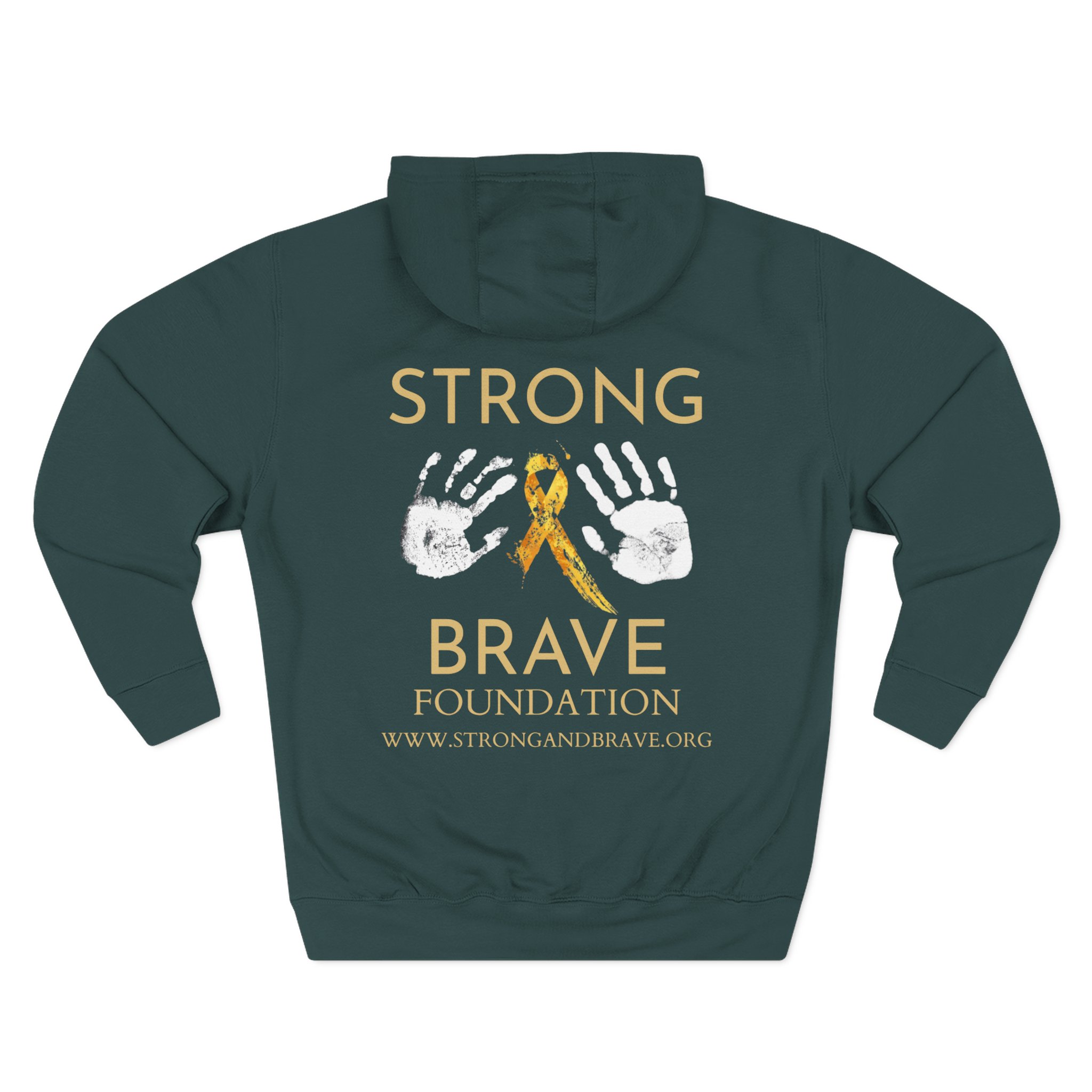 Hope Ribbon Hoodie — Awareness Ribbon Fleece Pullover - Image 28