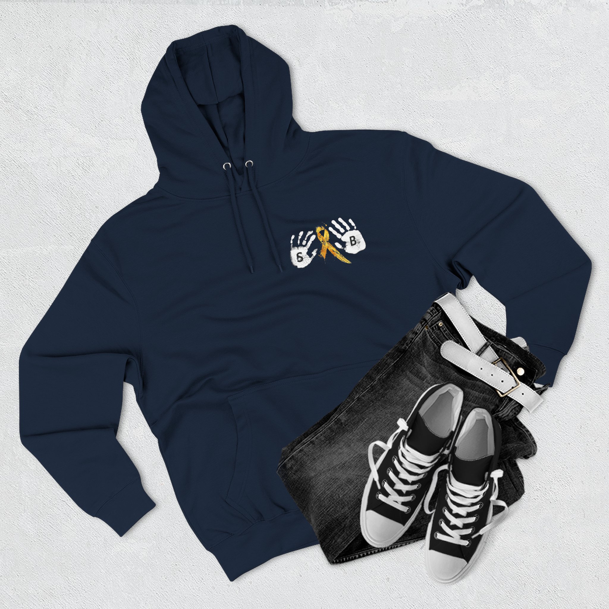 Three-Panel Fleece Hoodie - Image 15