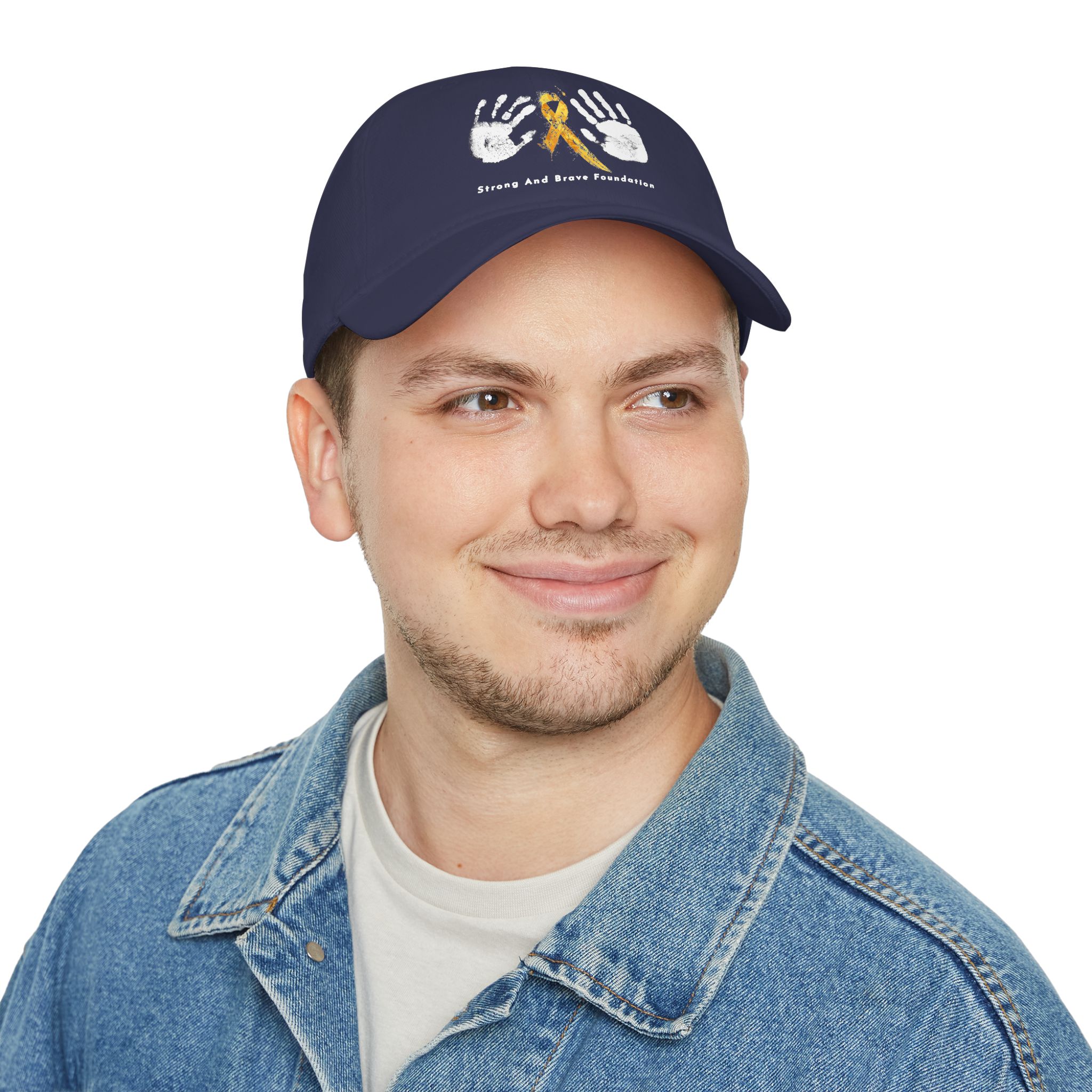 Low Profile Strong and Brave - Baseball Cap - Image 20