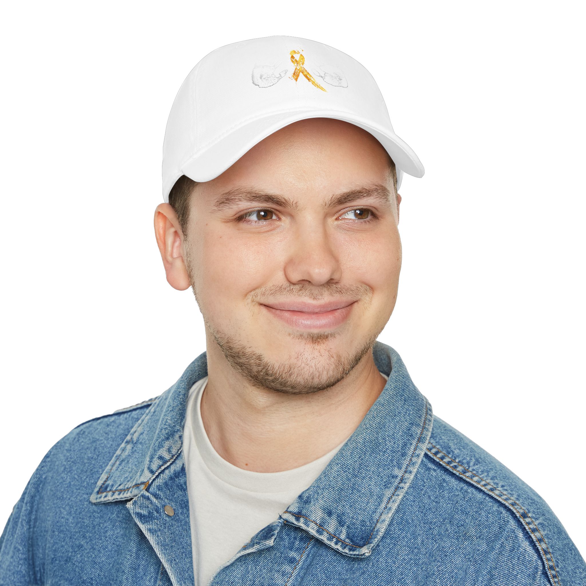 Low Profile Strong and Brave - Baseball Cap - Image 8