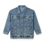 Denim Jacket Women's Supportive Family and Children Battling Cancer