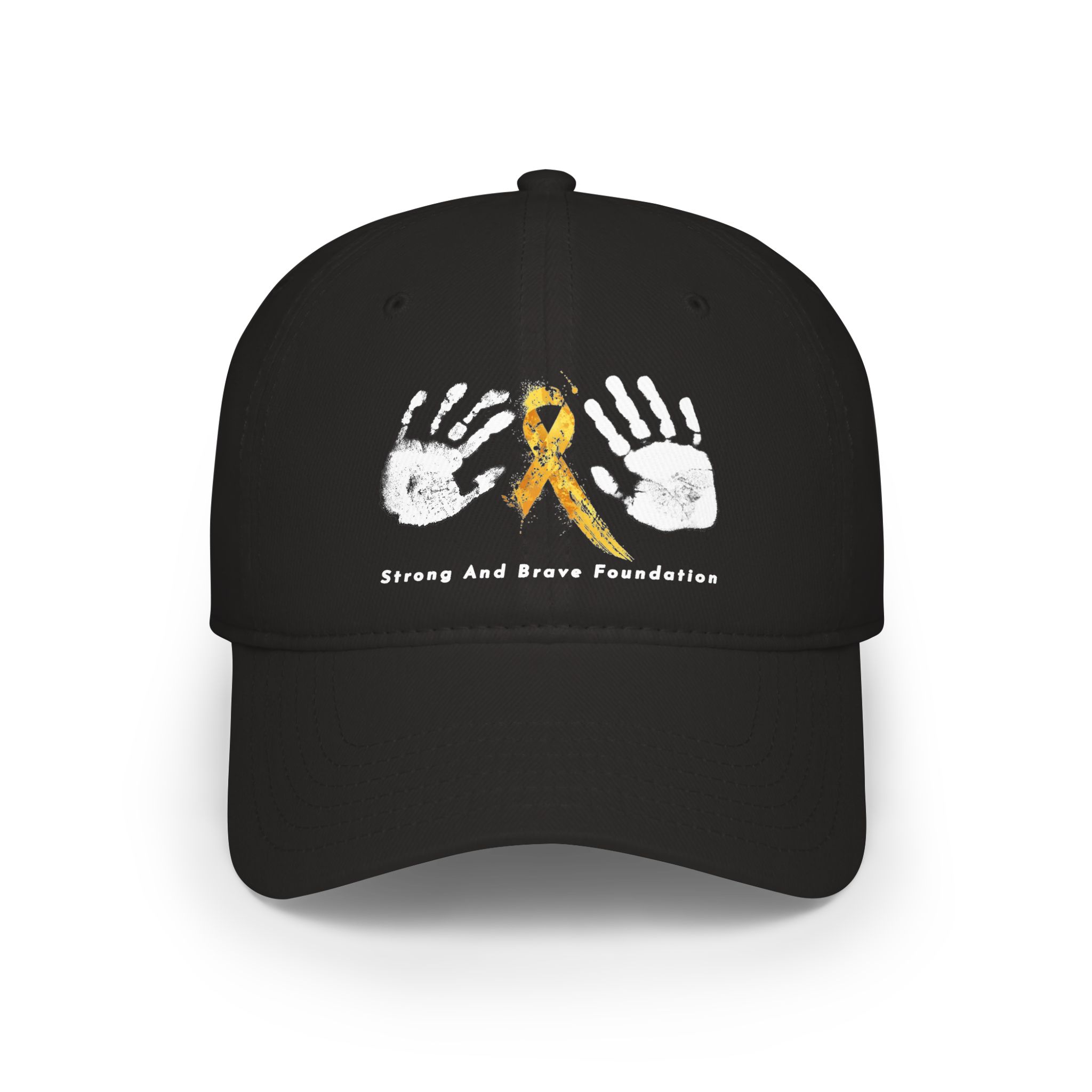 Low Profile Strong and Brave - Baseball Cap - Image 9