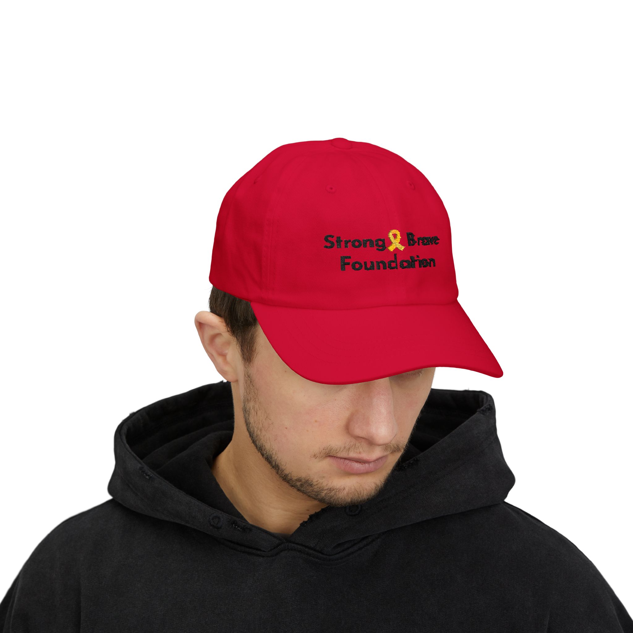 Classic Cap for Childhood Cancer Support- Dark Lettering - Image 15
