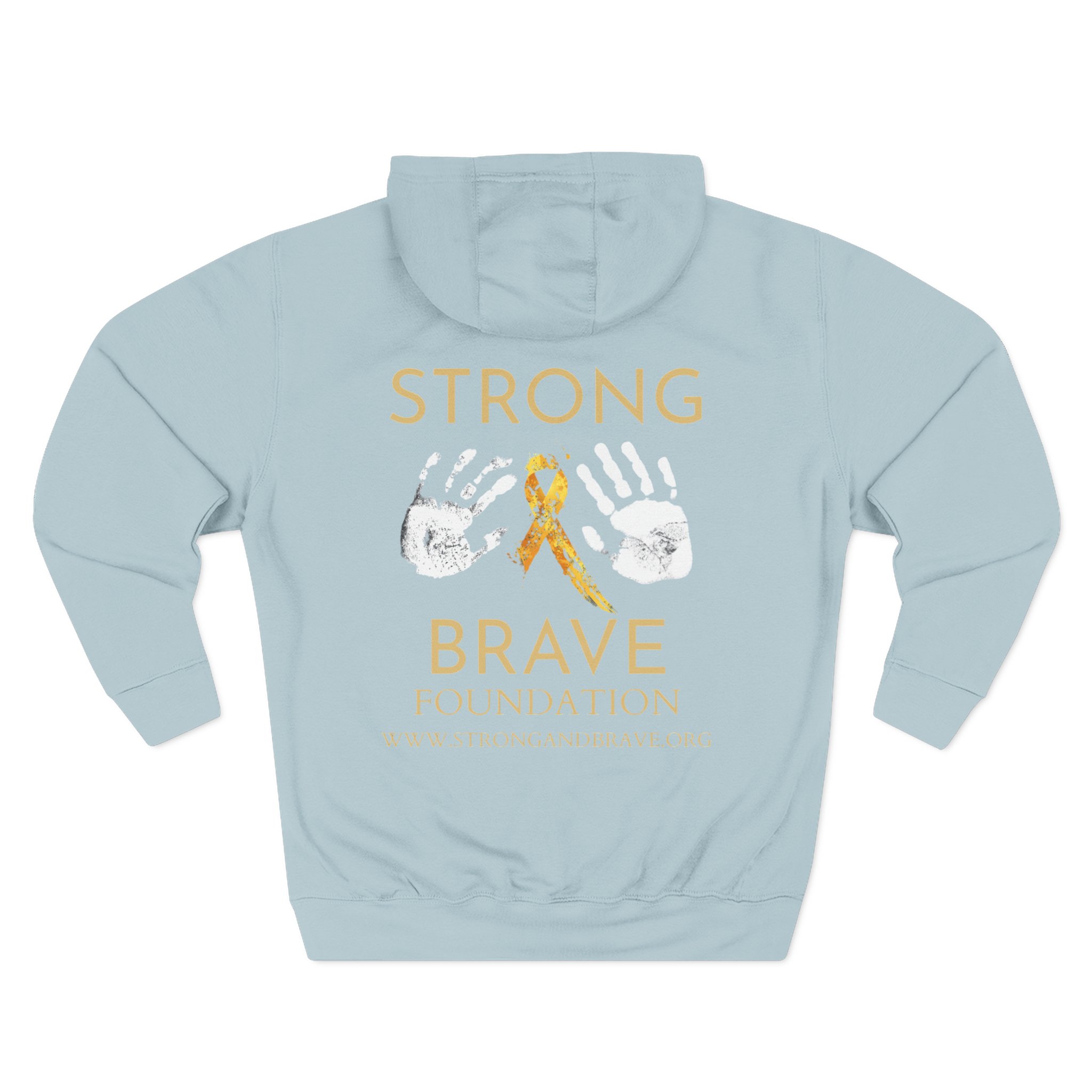 Hope Ribbon Hoodie — Awareness Ribbon Fleece Pullover - Image 22