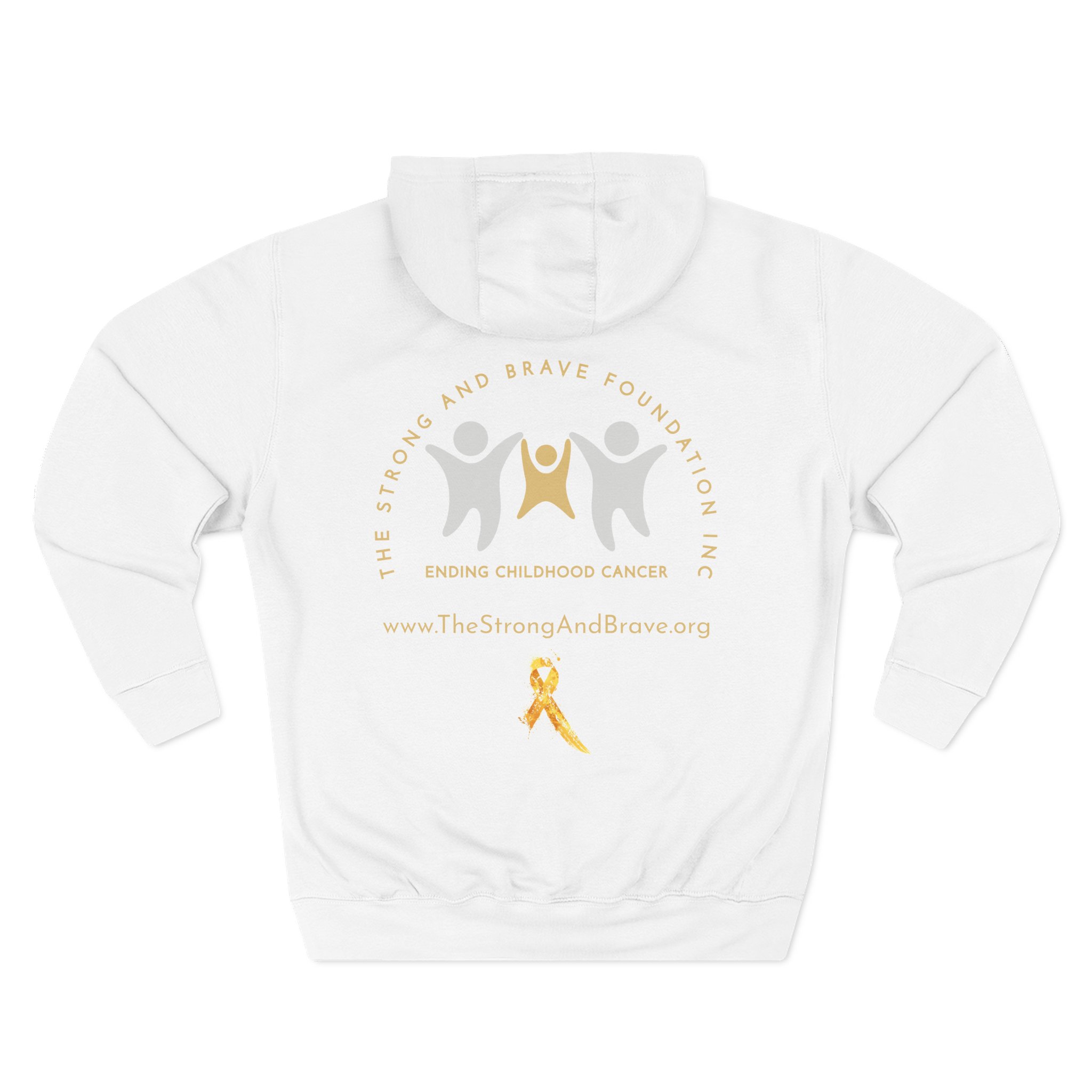 Three-Panel Fleece Hoodie - Image 2