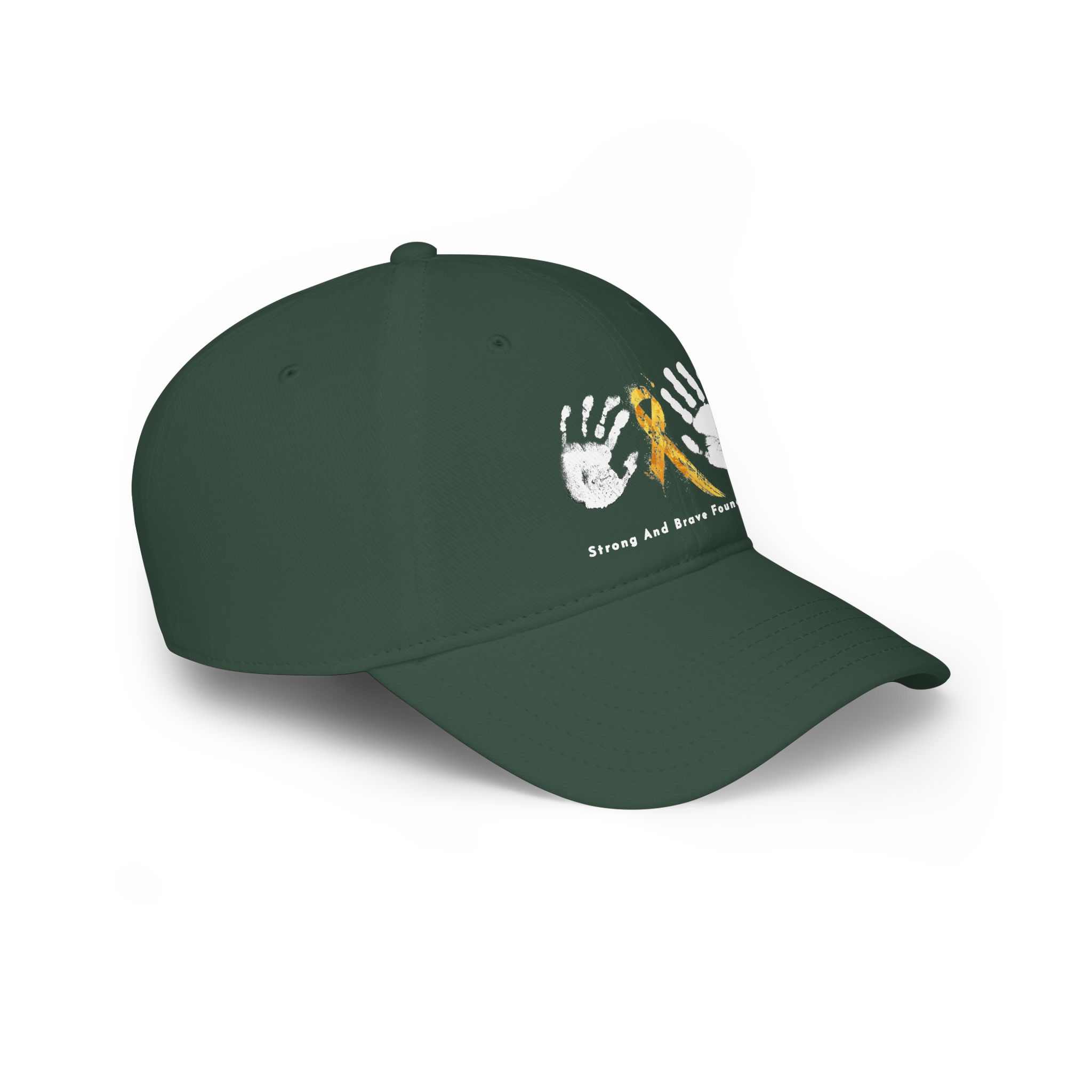 Low Profile Strong and Brave - Baseball Cap - Image 15