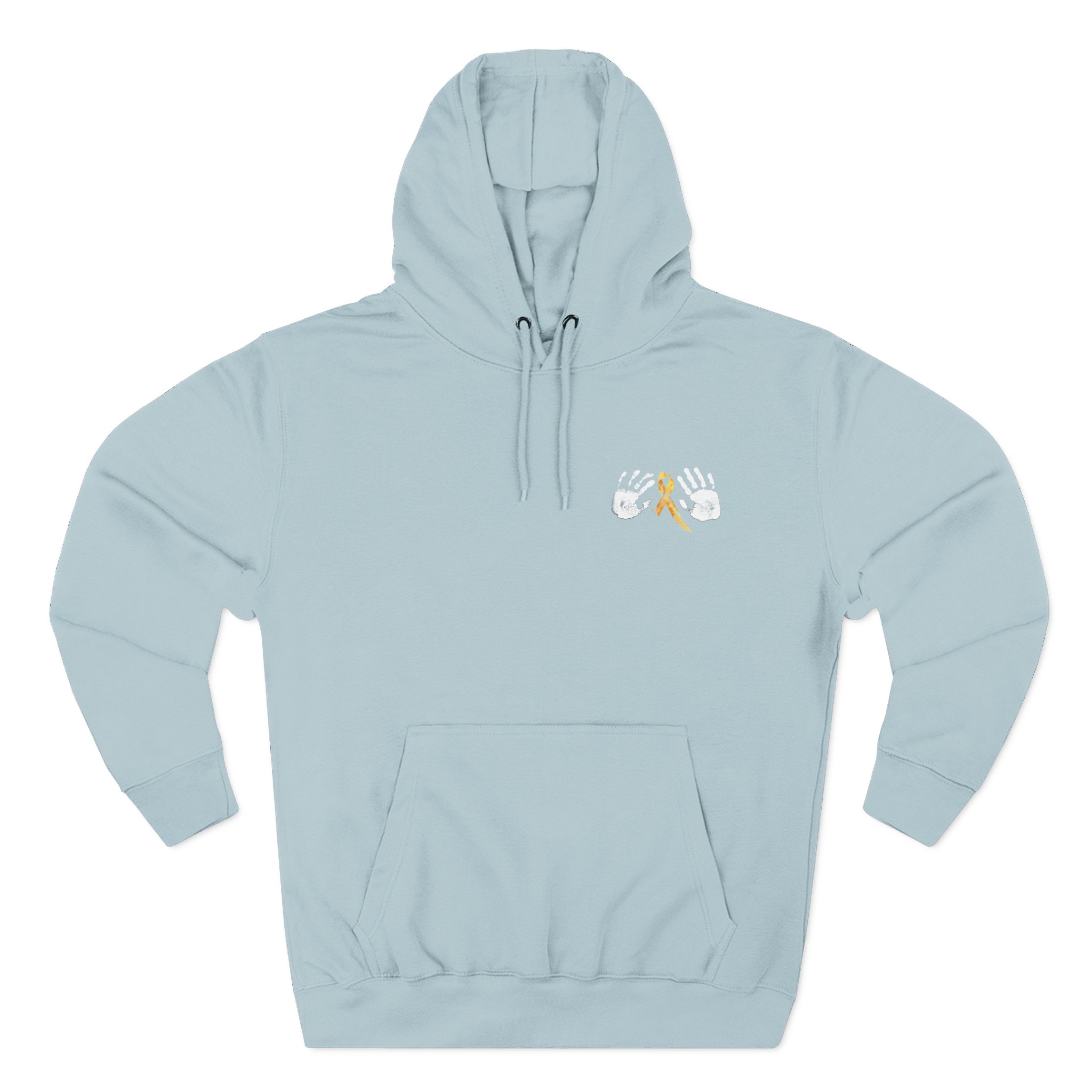Hope Ribbon Hoodie — Awareness Ribbon Fleece Pullover - Image 21
