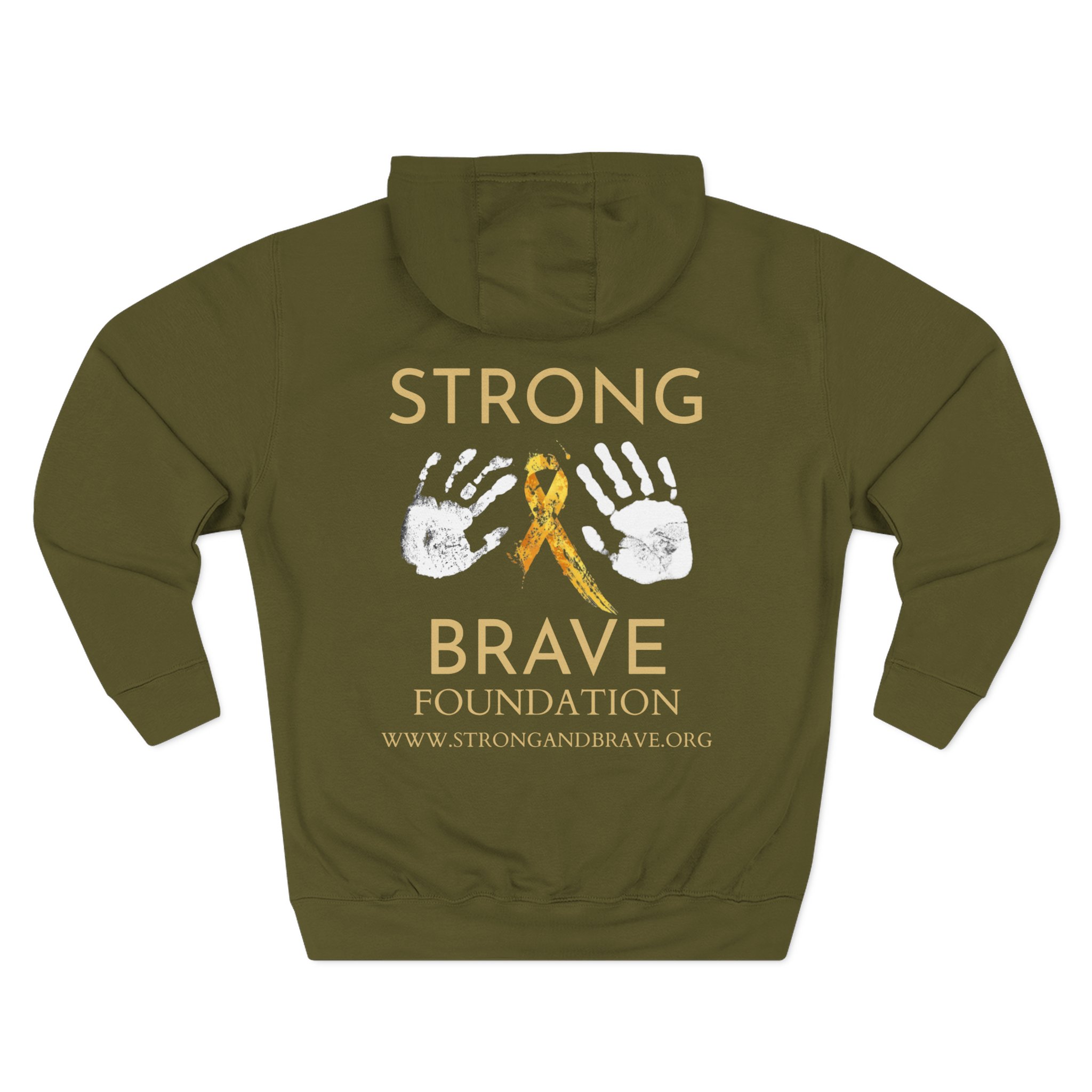Hope Ribbon Hoodie — Awareness Ribbon Fleece Pullover - Image 32