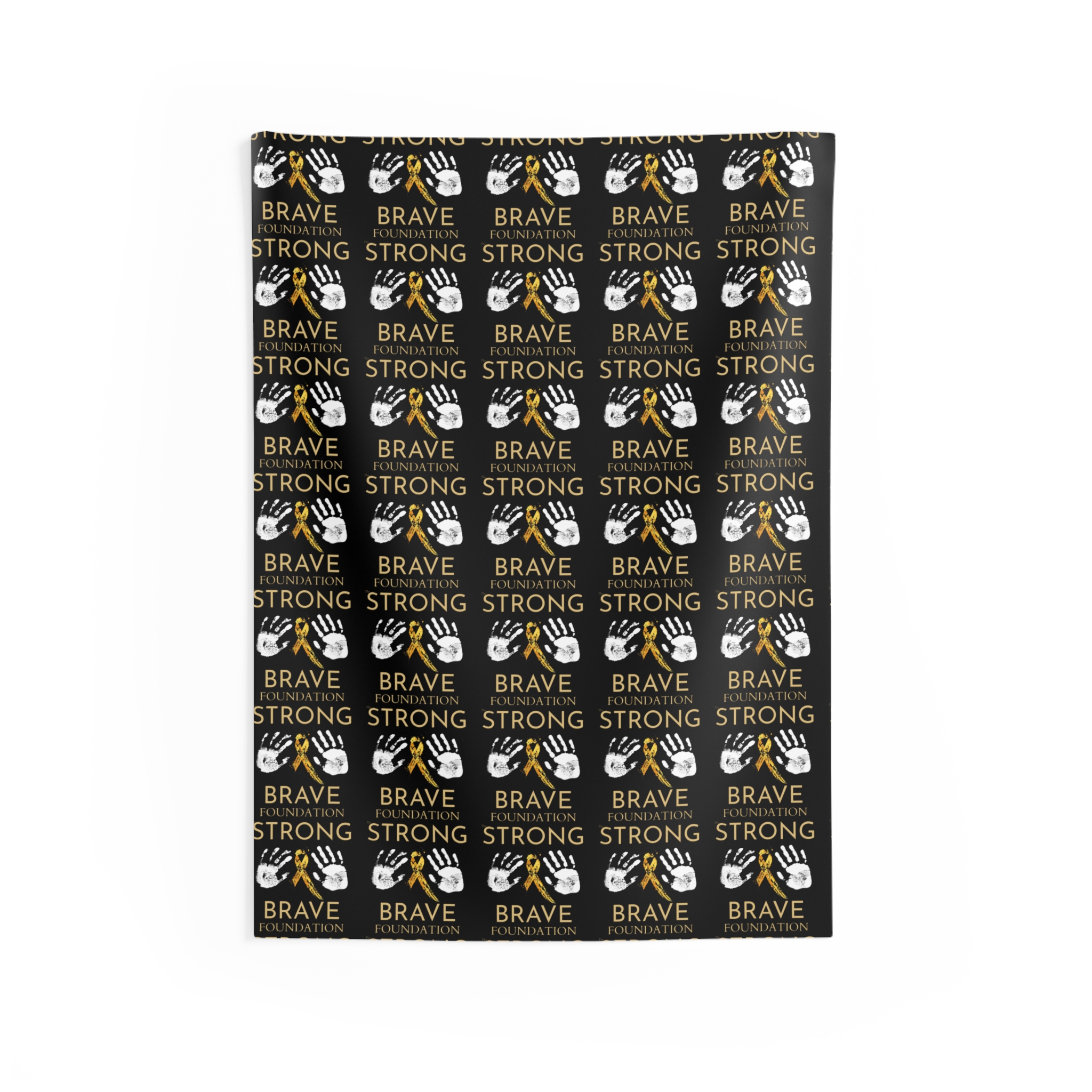 Strong & Brave Indoor Wall Tapestries