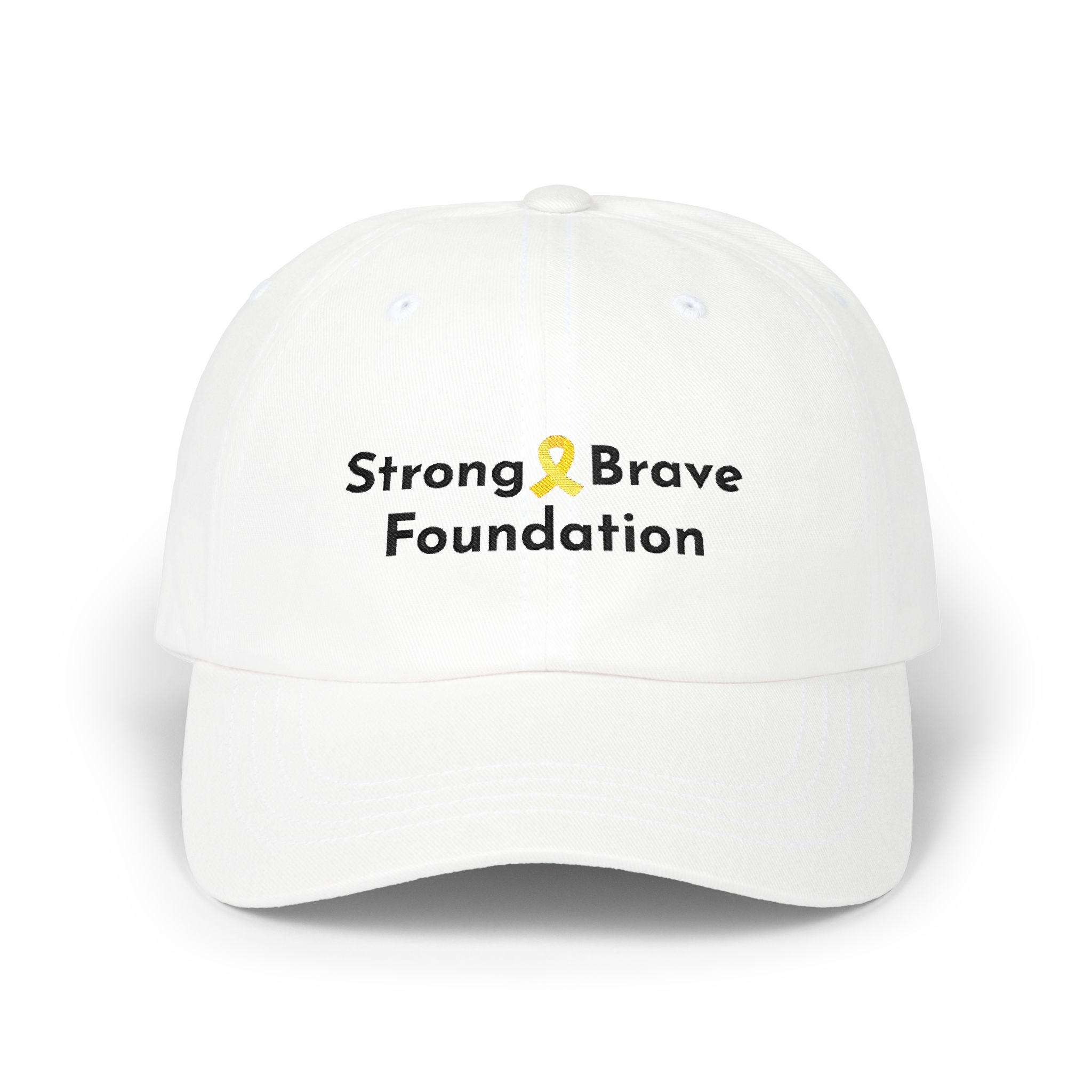 Classic Cap for Childhood Cancer Support- Dark Lettering - Image 2