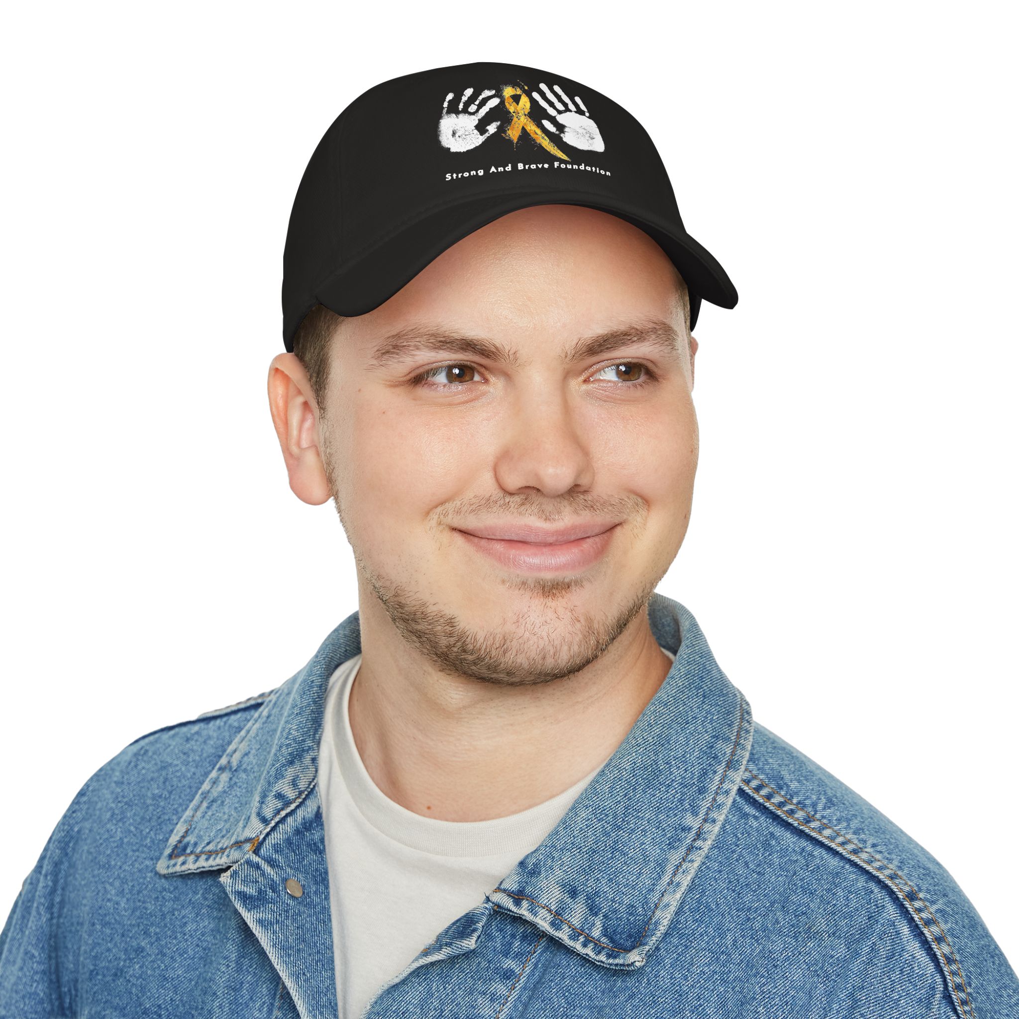 Low Profile Strong and Brave - Baseball Cap - Image 12